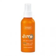 Vandeniui atsparus purškiamas aliejus nuo saulės ZIAJA SUN LINE, SPF 6, 125 ml