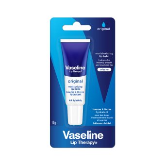 VASELINE, drėkinamasis lūpų balzamas, ORIGINAL, 10 g