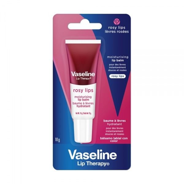 VASELINE lūpų balzamas ROSY, 10 g