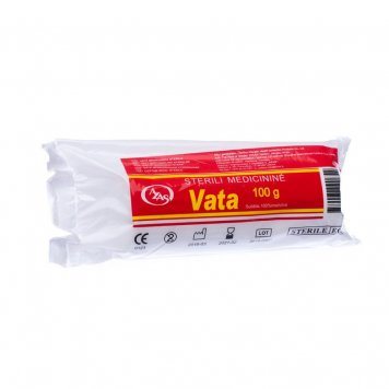 VATA medicininė chirurginė sterili, 100 g