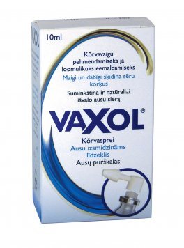 VAXOL ausų purškalas, 10 ml