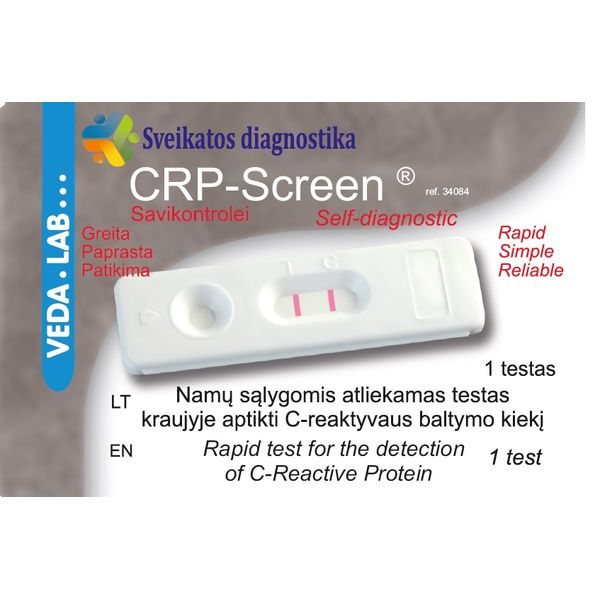 VEDALAB CRB Screen infekcijos nustatymo testas N1