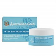 AUSTRALIAN GOLD kremas veidui po deginimosi, 50 ml