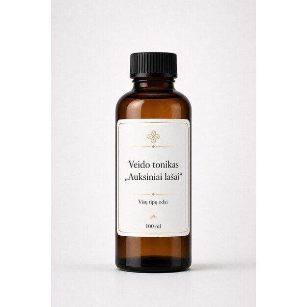 Veido tonikas „Auksiniai lašai“, 100 ml