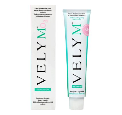 Velym Mineral O3 dantų kremas su mineralais, 75 ml