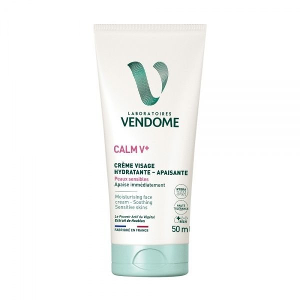 VENDOME drėkinamasis veido kremas CALM V+, 50 ml
