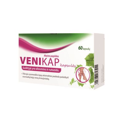 VENIKAP kapsulės N60
