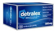 Venų tonusą didinančios plėvele dengtos tabletės DETRALEX 500 mg, 120 vnt