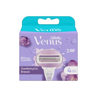 VENUS skustuvo galvutės BREEZE, 4 vnt
