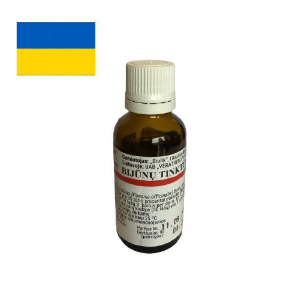 VERATRUM maisto papildas BIJŪNŲ TINKTŪRA, 25 ml