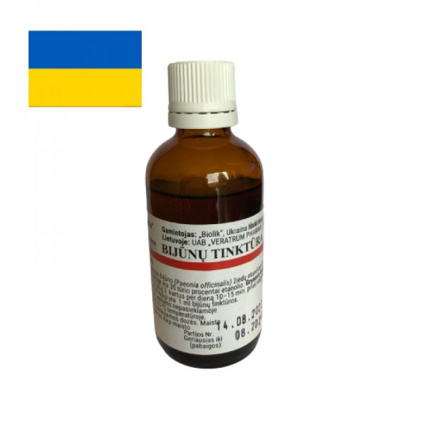 VERATRUM maisto papildas BIJŪNŲ TINKTŪRA, 50 ml
