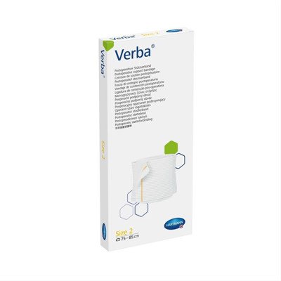 VERBA, pooperacinis palaikomasis diržas, dydis 2 (apimtis 75-), 1 vnt., 85 cm