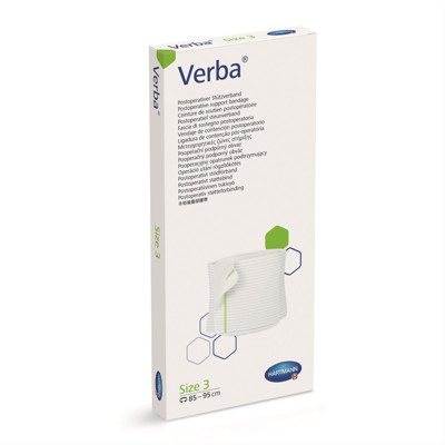 VERBA, pooperacinis palaikomasis diržas, dydis 3 (apimtis 85-), 1 vnt., 95 cm