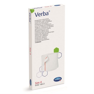 VERBA, pooperacinis palaikomasis diržas, dydis 4 (apimtis 95-), 1 vnt., 105 cm