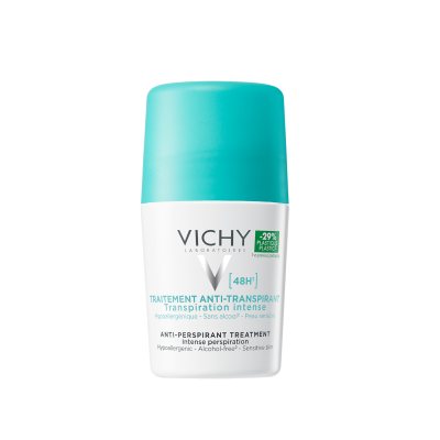 VICHY 48 val. antiperspirantas nuo intensyvaus prakaitavimo, 50 ml