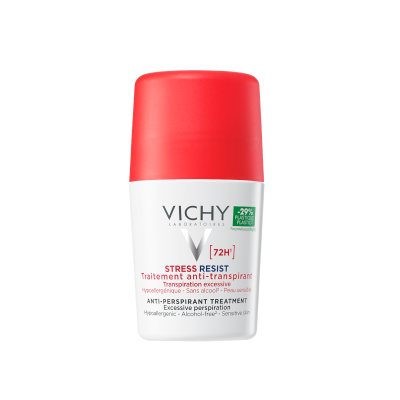 VICHY 72 val. antiperspirantas nuo padidėjusio prakaitavimo, 50 ml