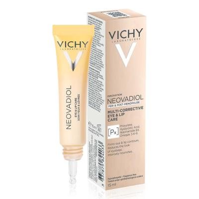 VICHY akių ir lūpų kontūro kremas NEOVADIOL, 15 ml
