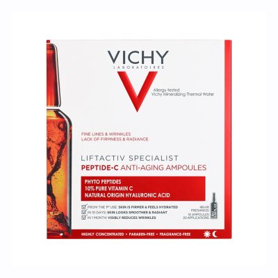 VICHY ampulės veidui nuo senėjimo LIFTACTIV PEPTIDE-C, N10, 1.8 ml