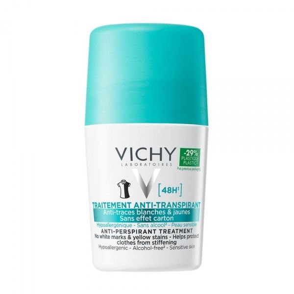VICHY ANTIPERSPIRANTAS 48H NEPALIEKANTIS DĖMIŲ N1., 50 ml