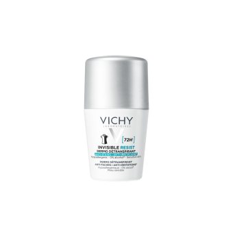 VICHY dėmių nepaliekantis rutulinis antiperspirantas moterims, 50 ml