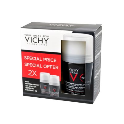 VICHY dezodorantų antiperspirantų rinkinys vyrams HOMME, N2, 50 ml