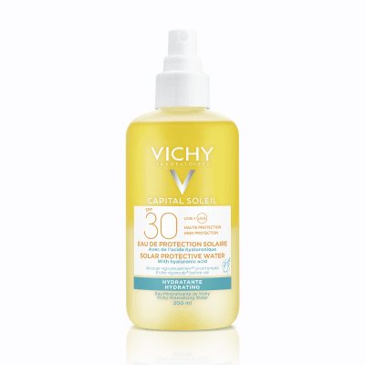 VICHY drėkinamasis kūno vanduo CAPITAL SOLEIL, SPF 30, 200 ml