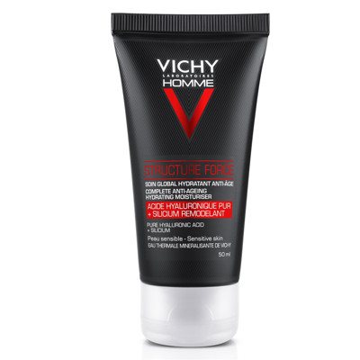 VICHY HOMME STRUCTURE FORCE, veido kremas, 50 ml