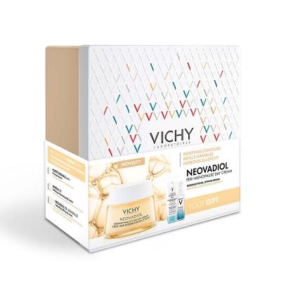 VICHY kalėdinis rinkinys Neovadiol normaliai, mišriai odai