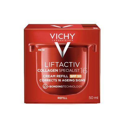 VICHY LIFTACTIV COLLAGEN SPECIALIST 16, kremo papildyma,s SPF 50, 50 ml