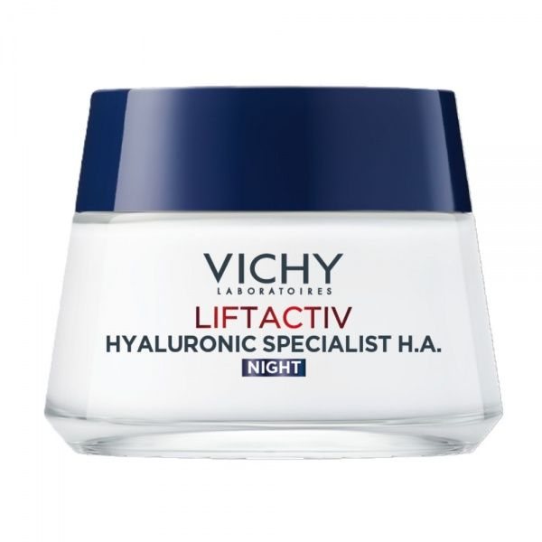 VICHY LIFTACTIV HYALURONIC SPECIALIST H.A. NIGHT stangrinamasis naktinis kremas, 50 ml
