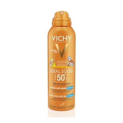 VICHY purškalas vaikams, saugantis nuo smėlio CAPITAL SOLEIL, SPF50, 200 ml