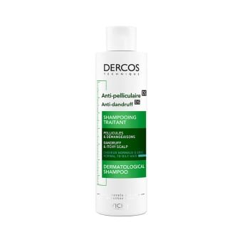 VICHY šampūnas pleiskanotai ir riebiai galvos odai DERCOS, 200 ml