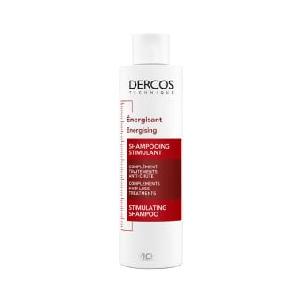 VICHY šampūnas slenkantiems plaukams DERCOS ENERGISING, 200 ml