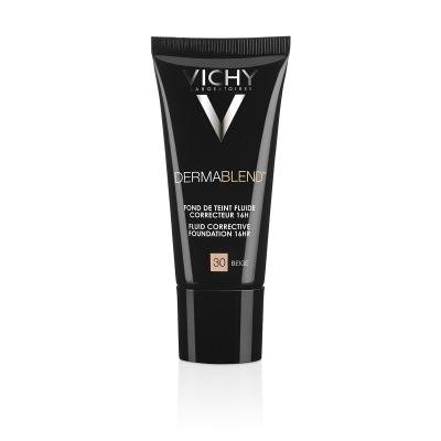 VICHY skystas makiažo pagrindas DERMABLEND 30, SPF 35, 30 ml
