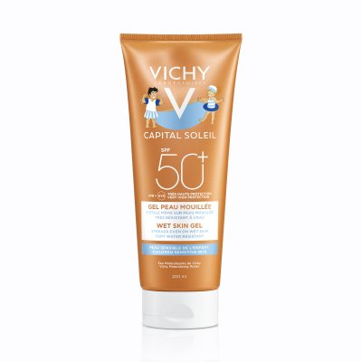 VICHY šlapios odos želė vaikams Capital Soleil SPF50, 200 ml