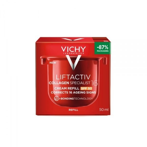 VICHY veido kremas LIFTACTIV COLLAGEN SPECIALIST 16, SPF50, papildymas, 50 ml