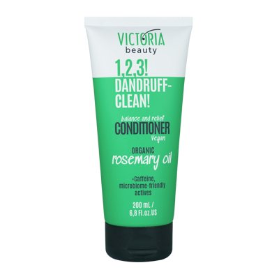 Victoria Beauty 1,2,3! DANDRUFF-CLEAN! Kondicionierius pleiskanotiems plaukams, 200 ml