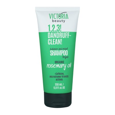 Victoria Beauty 1,2,3! DANDRUFF-CLEAN! šampūnas pleiskanotiems plaukams, 200 ml