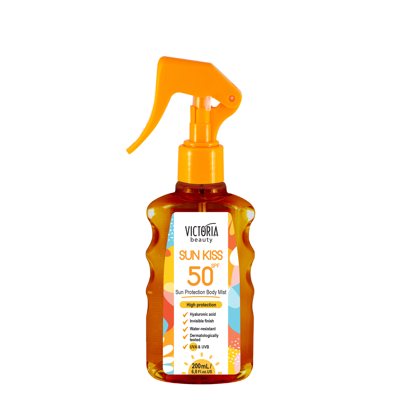 Victoria Beauty apsauginė dulksna kūnui SPF50, 200 ml