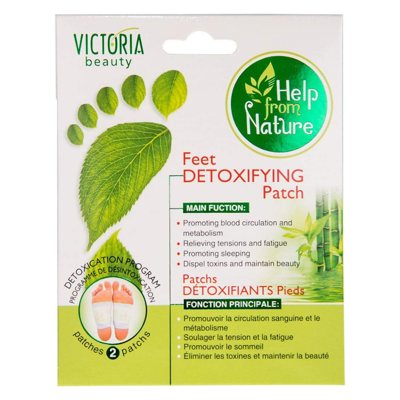 Victoria Beauty detokskuojantys pėdų pleistai, 2 vnt