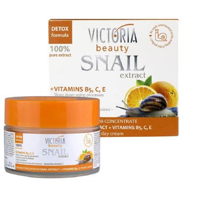 Victoria Beauty kremas-koncentratas su sraigių sekretu ir vitaminais (B5, C, E), 50 ml