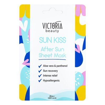 Victoria Beauty lakštinė veido kaukė po saulės, 1 vnt