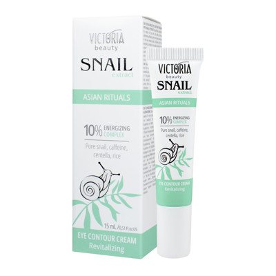 Victoria Beauty paakių kremas su sraigių sekretu, 15 ml