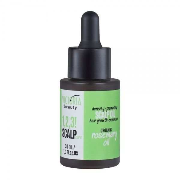 VICTORIA BEAUTY plaukų aliejus su rozmarinu 1,2,3! SCALP CARE, 30 ml