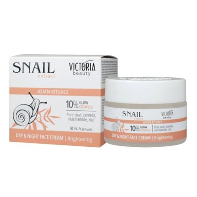 Victoria Beauty skaistinamasis veido kremas su sraigių sekretu, 50 ml