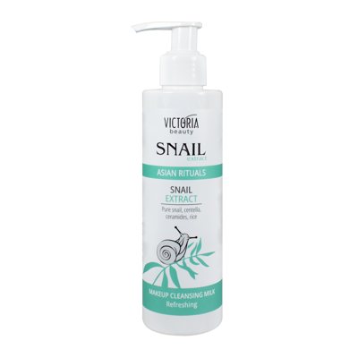Victoria Beauty valomasis veido pienelis su sraigių sekretu, 200 ml