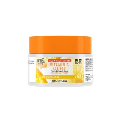 Victoria Beauty veido kremas brandžiai odai su vitaminu C, SPF20, 50 ml