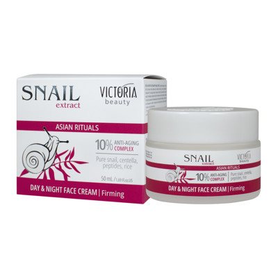 Victoria Beauty veido kremas su sraigių sekretu "Anti-Aging", 50 ml