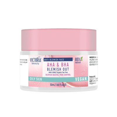 Victoria Beauty veido losjonas su AHA ir BHA rūgštimis, 50 ml
