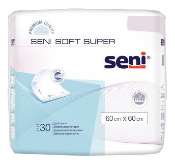 Vienkartiniai paklotai SENI Soft SUPER x 60 cm N30, 60 cm